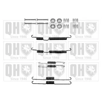 Kit d'accessoires, mâchoire de frein QUINTON HAZELL BFK452