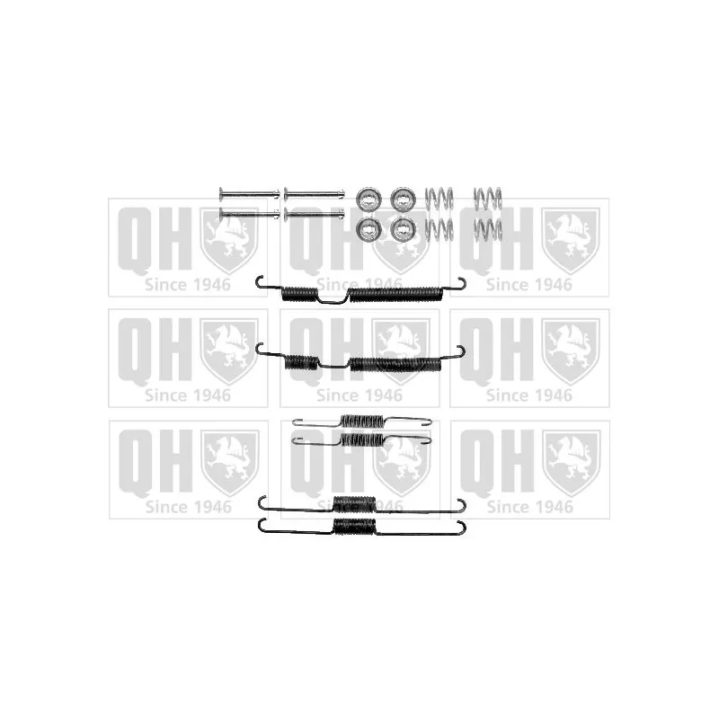 Kit d'accessoires, mâchoire de frein QUINTON HAZELL BFK452