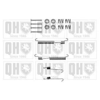 Kit d'accessoires, mâchoire de frein QUINTON HAZELL BFK457