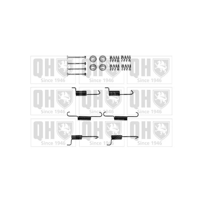Kit d'accessoires, mâchoire de frein QUINTON HAZELL BFK458