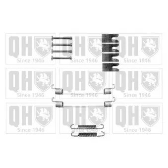 Kit d'accessoires, mâchoire de frein QUINTON HAZELL BFK462