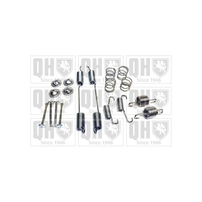 Kit d'accessoires, mâchoires de frein de stationnement QUINTON HAZELL BFK463