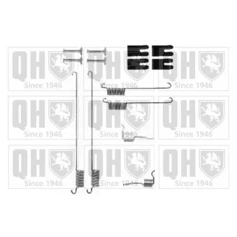 Kit d'accessoires, mâchoire de frein QUINTON HAZELL BFK464