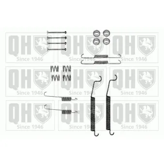 Kit d'accessoires, mâchoire de frein QUINTON HAZELL BFK465