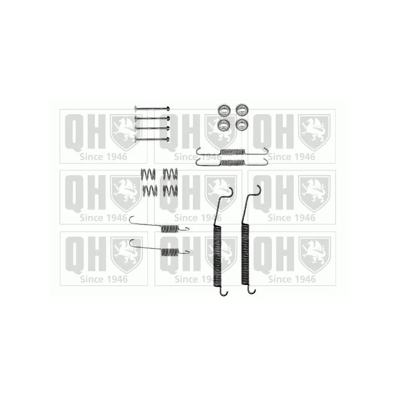 Kit d'accessoires, mâchoire de frein QUINTON HAZELL BFK465