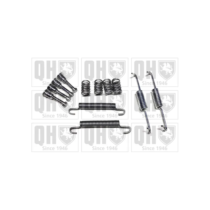 Kit d'accessoires, mâchoires de frein de stationnement QUINTON HAZELL BFK472