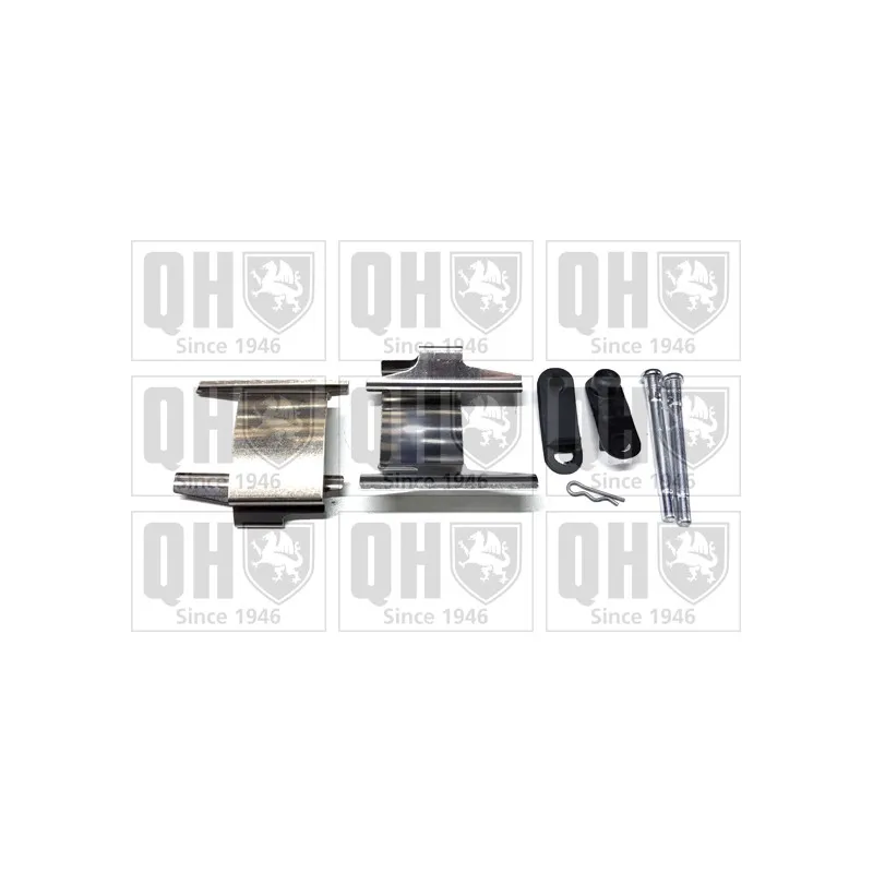 Kit d'accessoires, plaquette de frein à disque QUINTON HAZELL BFK622