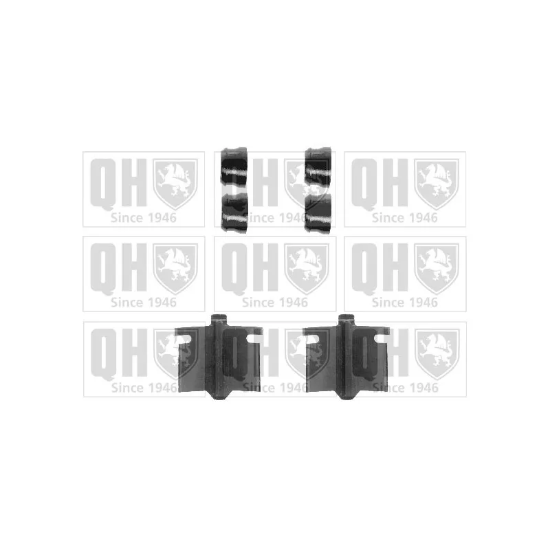 Kit d'accessoires, plaquette de frein à disque QUINTON HAZELL BFK638