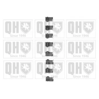 Kit d'accessoires, plaquette de frein à disque QUINTON HAZELL BFK688