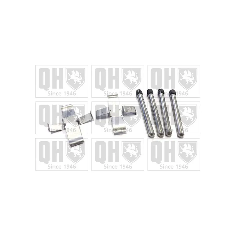 Kit d'accessoires, plaquette de frein à disque QUINTON HAZELL BFK771