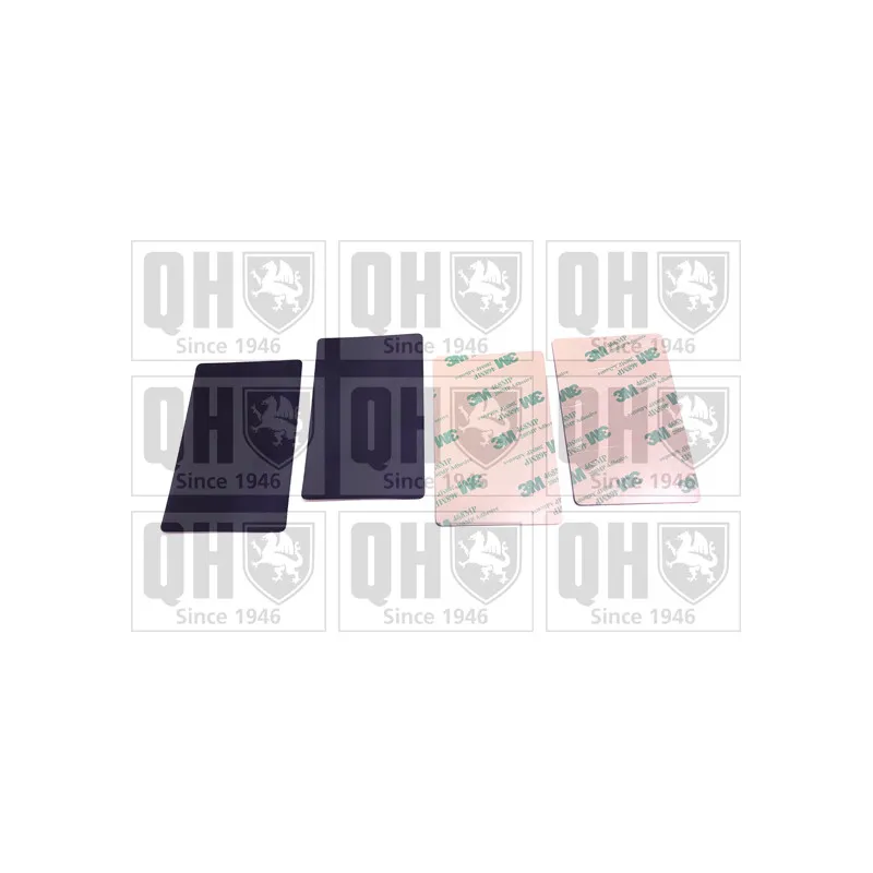 Kit d'accessoires, plaquette de frein à disque QUINTON HAZELL BFK827