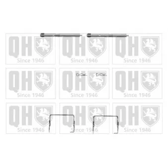 Kit d'accessoires, plaquette de frein à disque QUINTON HAZELL BFK841