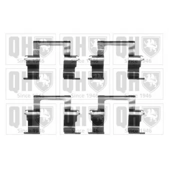 Kit d'accessoires, plaquette de frein à disque QUINTON HAZELL BFK864
