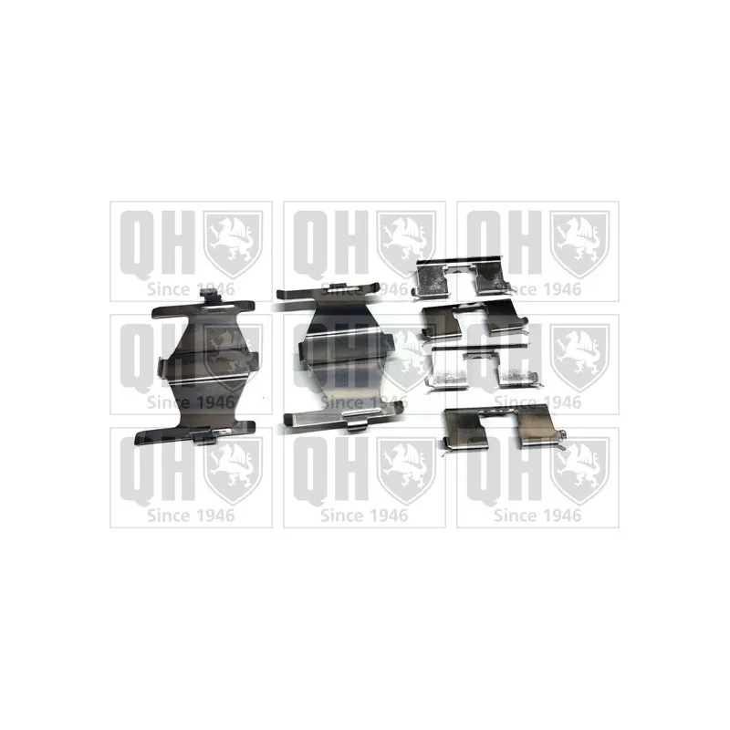 Kit d'accessoires, plaquette de frein à disque QUINTON HAZELL BFK872