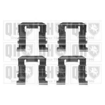 Kit d'accessoires, plaquette de frein à disque QUINTON HAZELL BFK878
