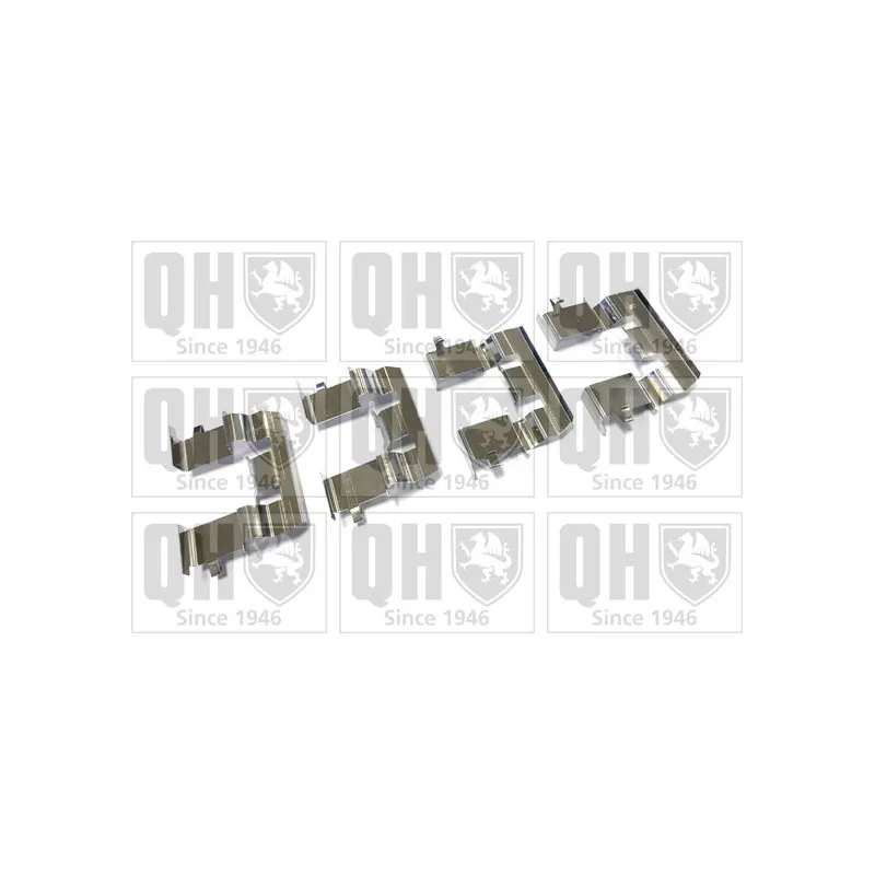 Kit d'accessoires, plaquette de frein à disque QUINTON HAZELL BFK909