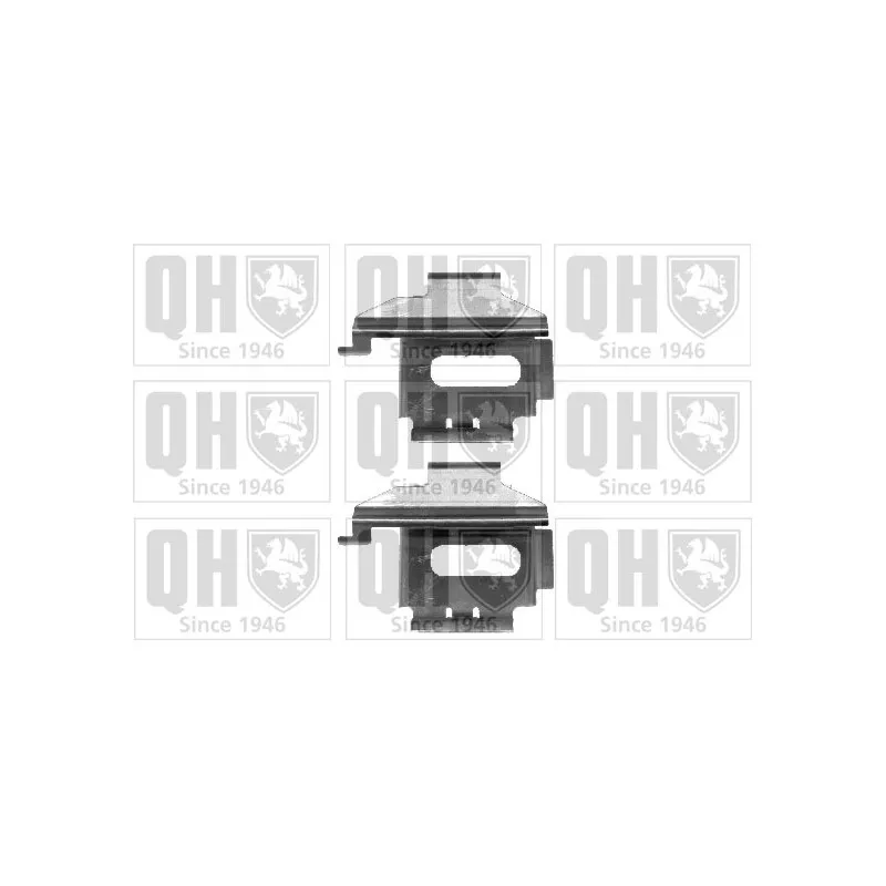 Kit d'accessoires, plaquette de frein à disque QUINTON HAZELL BFK910