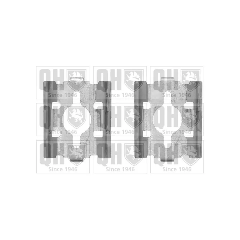 Kit d'accessoires, plaquette de frein à disque QUINTON HAZELL BFK925