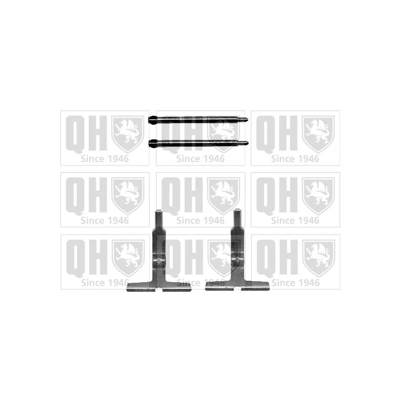 Kit d'accessoires, plaquette de frein à disque QUINTON HAZELL BFK926