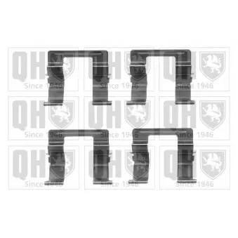 Kit d'accessoires, plaquette de frein à disque QUINTON HAZELL