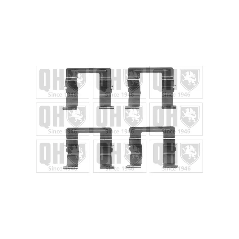 Kit d'accessoires, plaquette de frein à disque QUINTON HAZELL BFK928