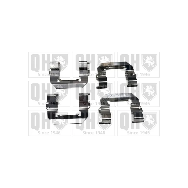 Kit d'accessoires, plaquette de frein à disque QUINTON HAZELL BFK951