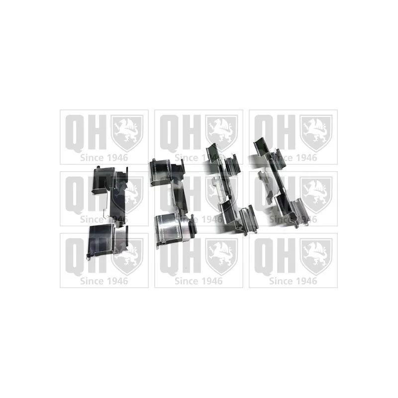 Kit d'accessoires, plaquette de frein à disque QUINTON HAZELL BFK959