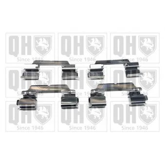 Kit d'accessoires, plaquette de frein à disque QUINTON HAZELL BFK962