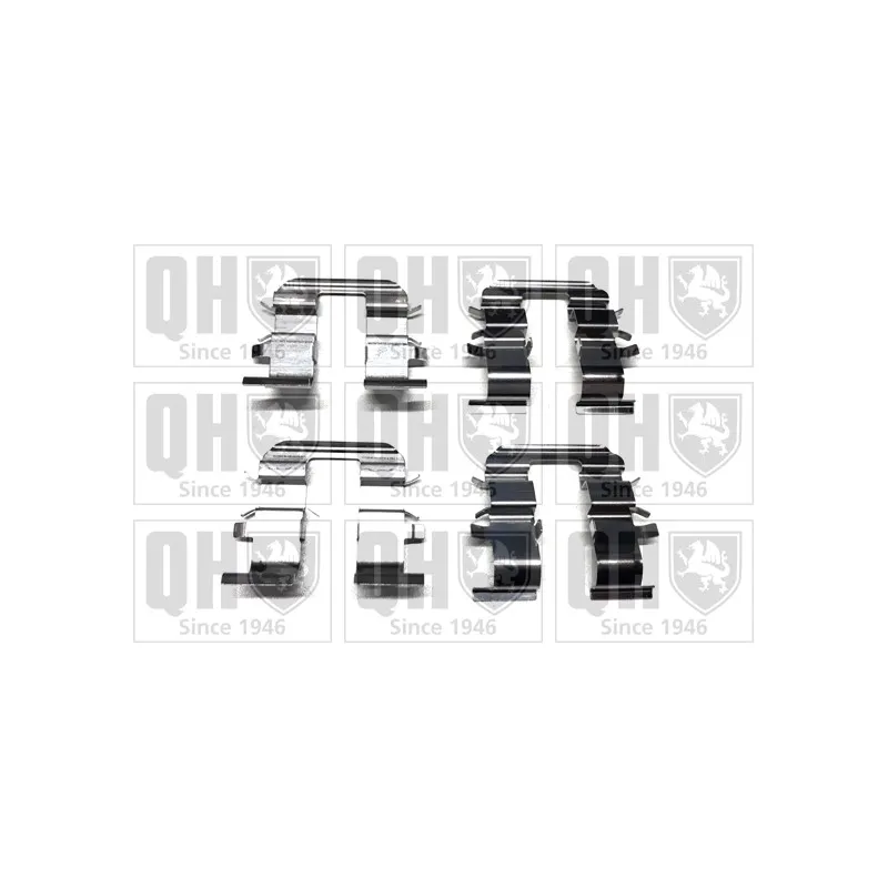 Kit d'accessoires, plaquette de frein à disque QUINTON HAZELL BFK976