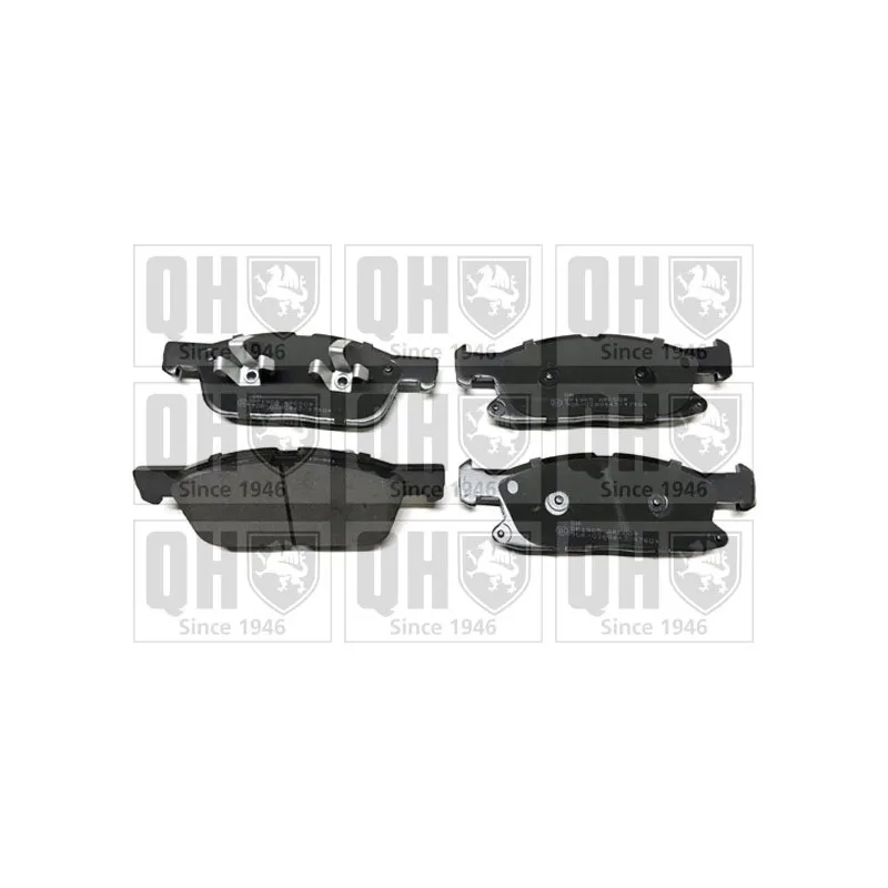 Jeu de 4 plaquettes de frein avant QUINTON HAZELL BP1905
