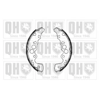 Jeu de mâchoires de frein QUINTON HAZELL BS1050