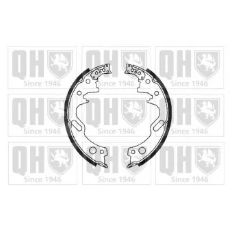 Jeu de mâchoires de frein QUINTON HAZELL BS1099