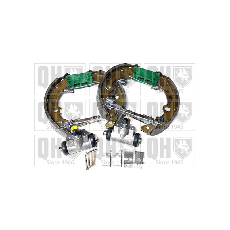 Kit de freins arrière (prémontés) QUINTON HAZELL BS1236K1