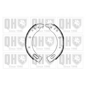 Jeu de mâchoires de frein QUINTON HAZELL
