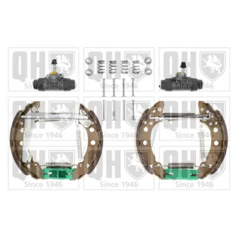 Kit de freins, freins à tambours QUINTON HAZELL BS629K3