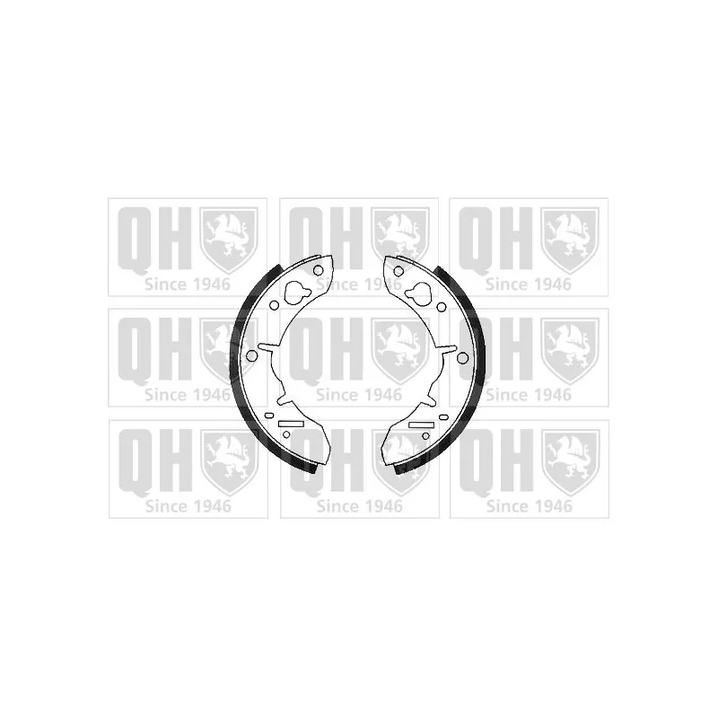 Jeu de mâchoires de frein QUINTON HAZELL BS803