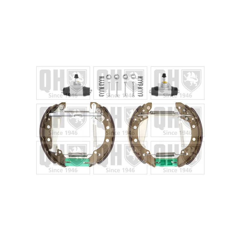 Kit de freins, freins à tambours QUINTON HAZELL BS836K3