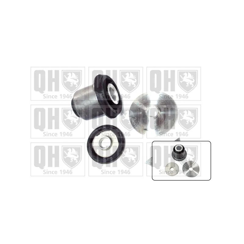 Silent bloc de suspension (train avant) QUINTON HAZELL EMS8223