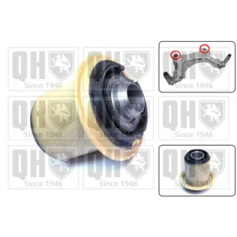 Suspension, corps de l'essieu QUINTON HAZELL EMS8598