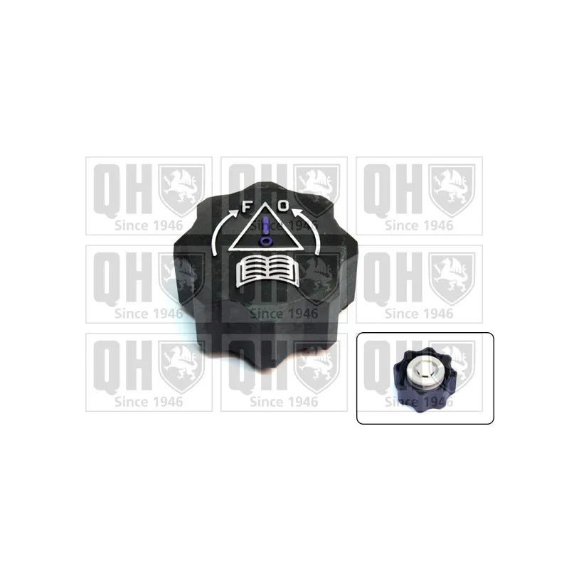 Bouchon, réservoir de liquide de refroidissement QUINTON HAZELL FC515