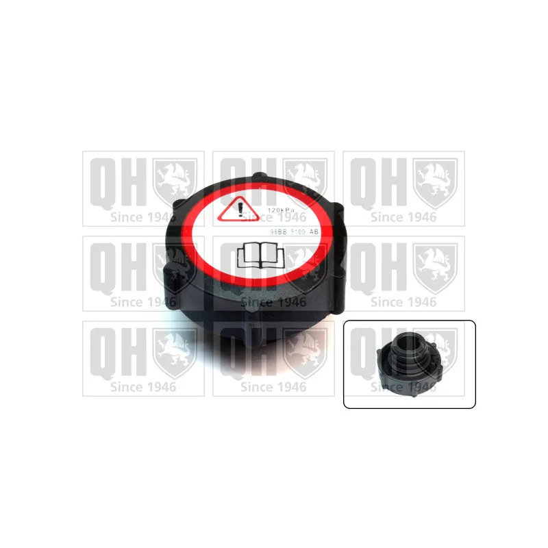 Bouchon, réservoir de liquide de refroidissement QUINTON HAZELL FC524