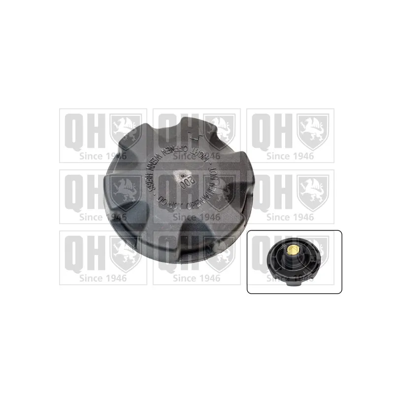 Bouchon, réservoir de liquide de refroidissement QUINTON HAZELL FC530