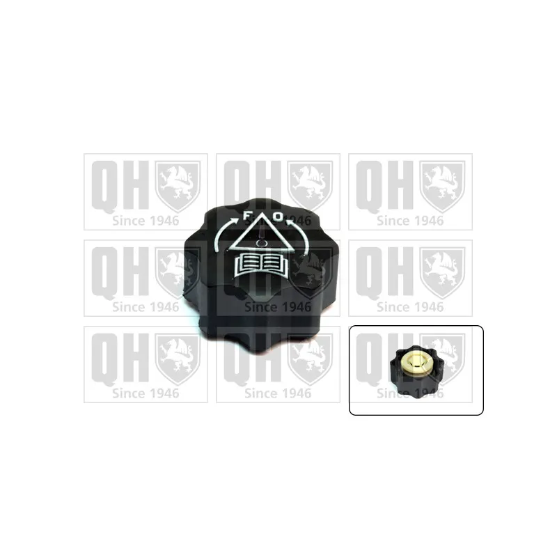 Bouchon, réservoir de liquide de refroidissement QUINTON HAZELL FC535