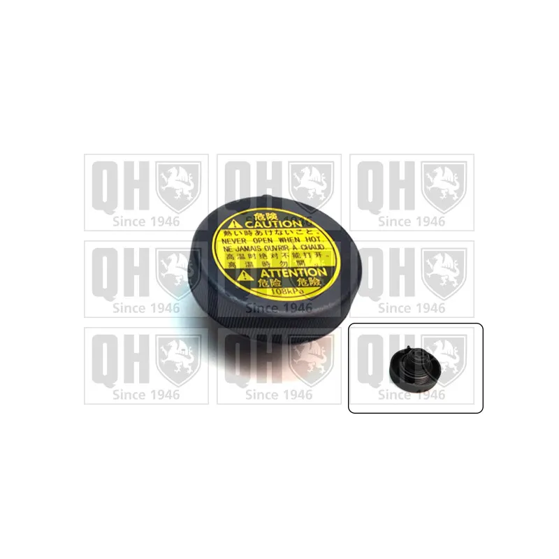 Bouchon, réservoir de liquide de refroidissement QUINTON HAZELL FC552