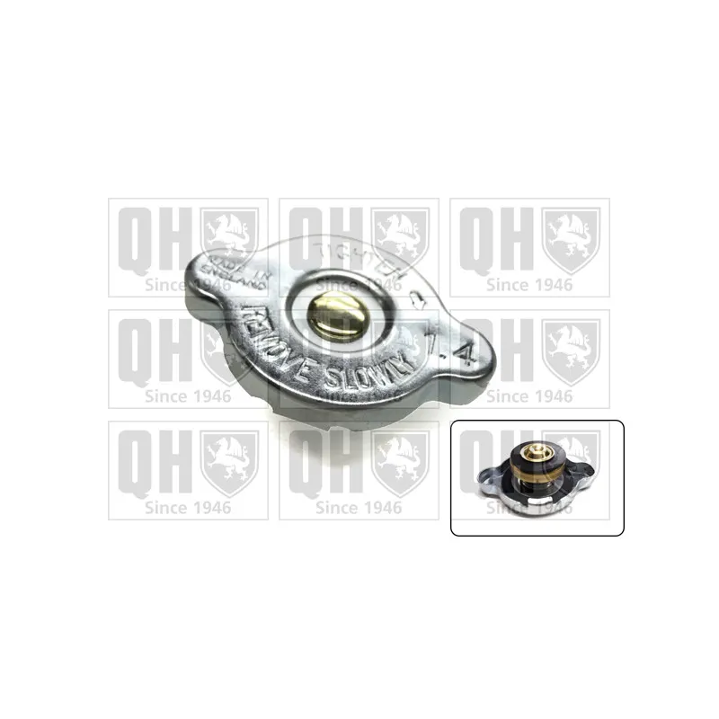 Bouchon, réservoir de liquide de refroidissement QUINTON HAZELL FC560