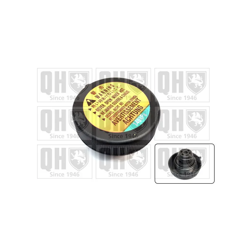 Bouchon, réservoir de liquide de refroidissement QUINTON HAZELL FC563