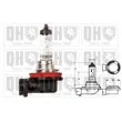Ampoule, Phares avant QUINTON HAZELL QBL708 - Visuel 2