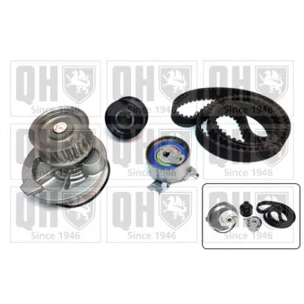 Pompe à eau + kit de courroie de distribution QUINTON HAZELL QBPK1471