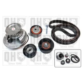 Pompe à eau + kit de courroie de distribution QUINTON HAZELL QBPK2261