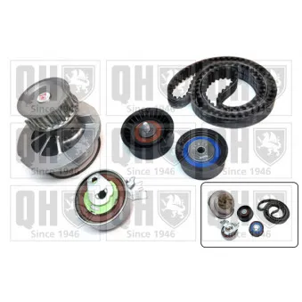 Pompe à eau + kit de courroie de distribution QUINTON HAZELL QBPK2263